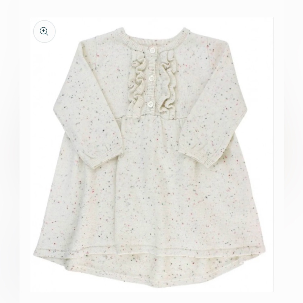 Ruffle Butts Confetti Sweater Dress 6-12 months